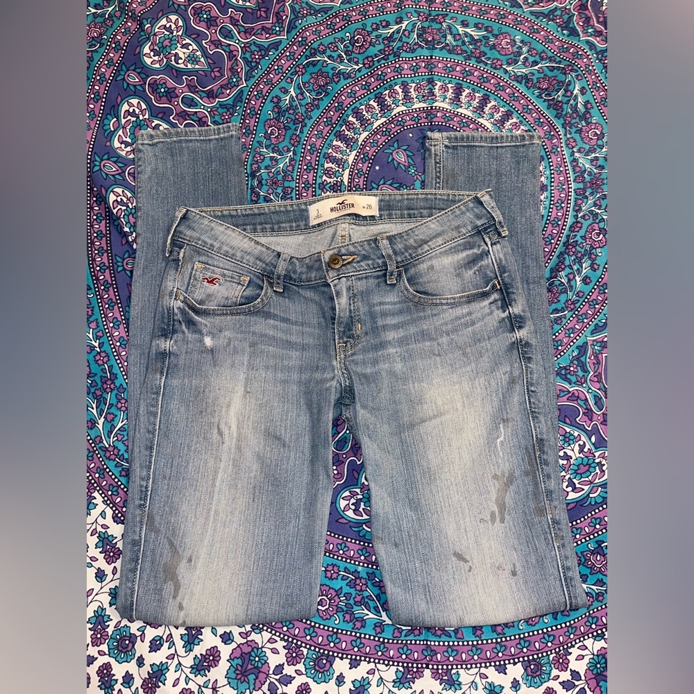 Hollister Women's Light Blue Skinny Leg Jeans